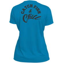 CATCH FISH & CHILL Women's Performance Tee
