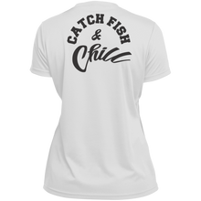 CATCH FISH & CHILL Women's Performance Tee