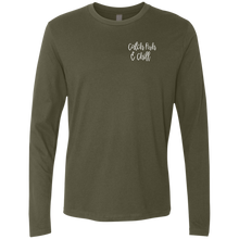 CATCH FISH & CHILL TIS THE SEASON LS CHILL TEE