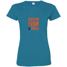 CATCH FISH CHILL & REPEAT Jersey Tee