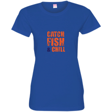 CATCH FISH CHILL & REPEAT Jersey Tee