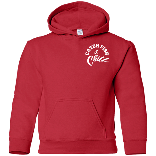 CATCH FISH & CHILL Youth Pullover Hoodie