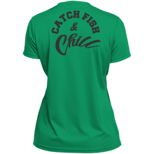 CATCH FISH & CHILL Women's Performance Tee