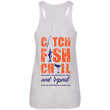 CATCH FISH CHILL & REPEAT RACER TANK