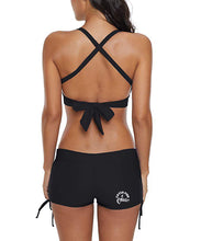 Catch FIsh & Chill Halter Bikini with Boyshorts