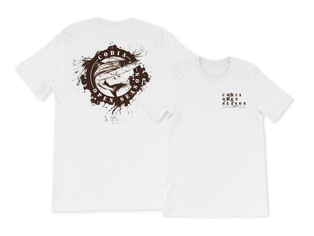 CATCH FISH & CHILL COBIA OPEN SEASON SPLASH TEE
