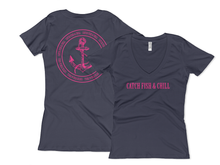 CATCH FISH & CHILL AND WOMENS ANCHOR TEE