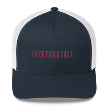 CATCH FISH & CHILL ANCHOR TRUCKER HAT