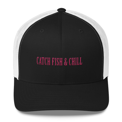 CATCH FISH & CHILL ANCHOR TRUCKER HAT