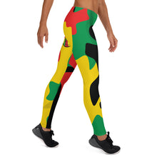 CF&C LADIES RASTA CAMO LEGGINGS