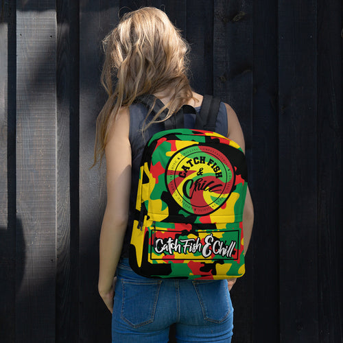 CF&C RASTA CAMO BACKPACK