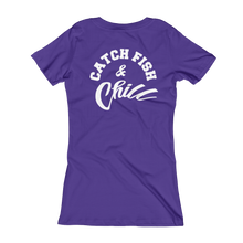 CATCH FISH & CHILL WOMENS V TEE