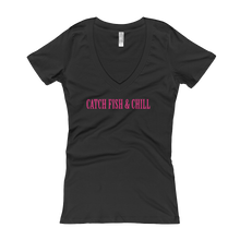 CATCH FISH & CHILL AND WOMENS ANCHOR TEE