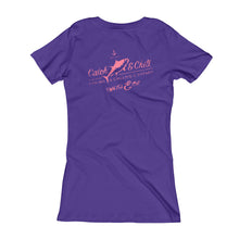 CATCH FISH & CHILL WOMEN'S VINTAGE V TEE