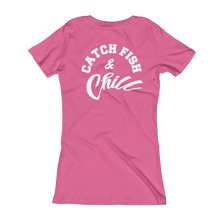 CATCH FISH & CHILL WOMENS V TEE