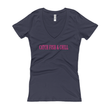 CATCH FISH & CHILL AND WOMENS ANCHOR TEE
