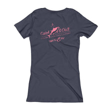 CATCH FISH & CHILL WOMEN'S VINTAGE V TEE