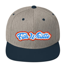 CATCH FISH & CHILL FISH WHISTLE FLAT BILL SNAP BACK