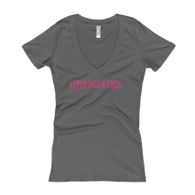 CATCH FISH & CHILL AND WOMENS ANCHOR TEE