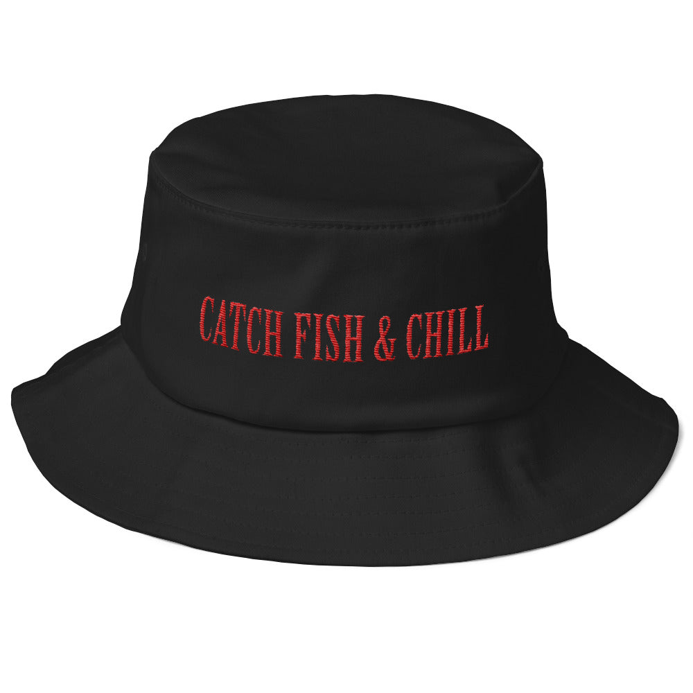 CATCH FISH & CHILLING LUCKY FISHING HAT