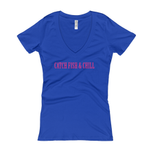 CATCH FISH & CHILL AND WOMENS ANCHOR TEE