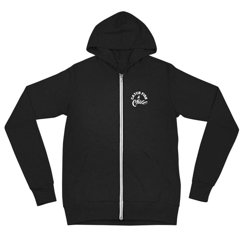 CATCH FISH & CHILL ZIP HOODIE