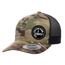 CATCH FISH & CHILL STAMP HAT