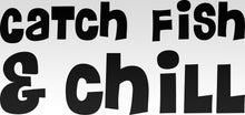CATCH FISH & CHILL RASTA TRANSFER STICKER
